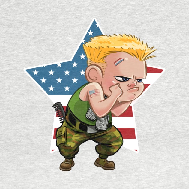 Lil' Street Fightin' Soldier by ArtbyRichard